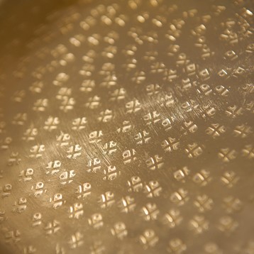 Gold Hammered Metal Bowls Image