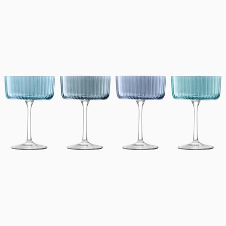 LSA Gems Champagne Sapphire Glass Set of 4 image