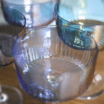 LSA Gems Champagne Sapphire Glass Set of 4 Image