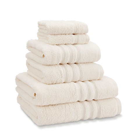 Catherine Lansfield Cream Zero Twist Towel image