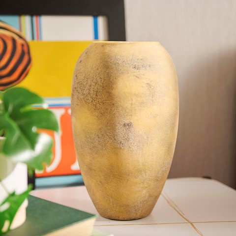 Natural Distressed Vase