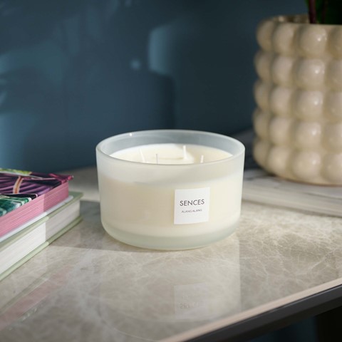 Sences White Alang Alang Candle
