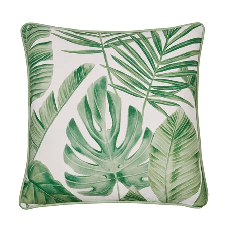 Tahiti Green Outdoor Filled Cushion image