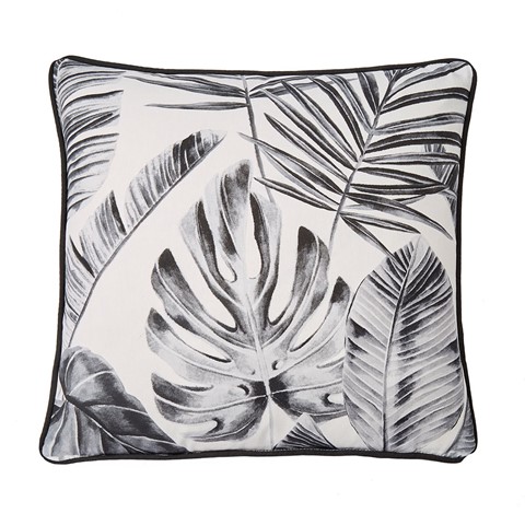 Tahiti Silver Outdoor Filled Cushion