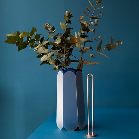 POTR Letterbox Vase - Indigo