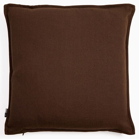 Chocolate Brown Linen Cushion