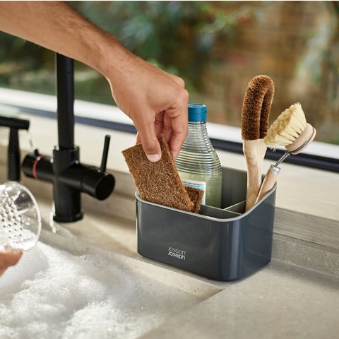 Joseph Joseph Grey Tiered Sink Tidy