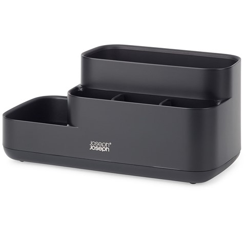 Joseph Joseph Matt Black EasyStore Bathroom Caddy