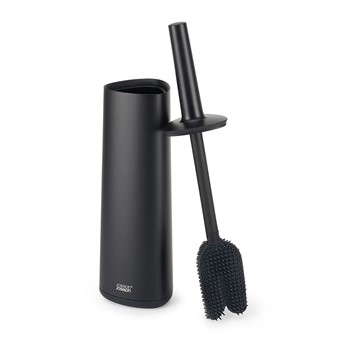 Joseph Joseph Matt Black Flex 360 Toilet Brush Image