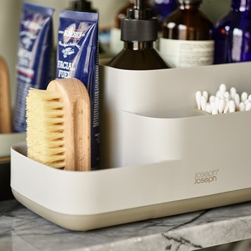 Joseph Joseph Ecru EasyStore Bathroom Caddy Image