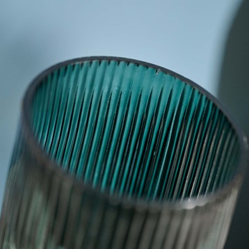 Blume Large Green Glass Vase Image