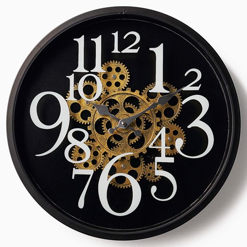 Gear Style Clock