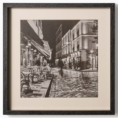 Paris Street Framed Wall Art image