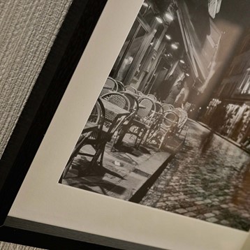Paris Street Framed Wall Art Image