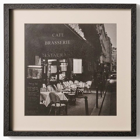 Paris Cafe Framed Wall Art