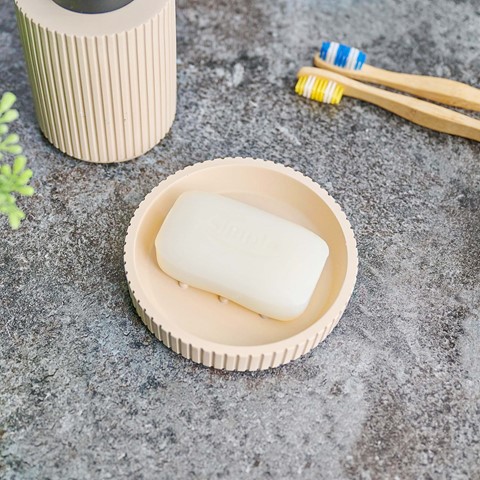 Almond Brown Berkeley Soap Dish