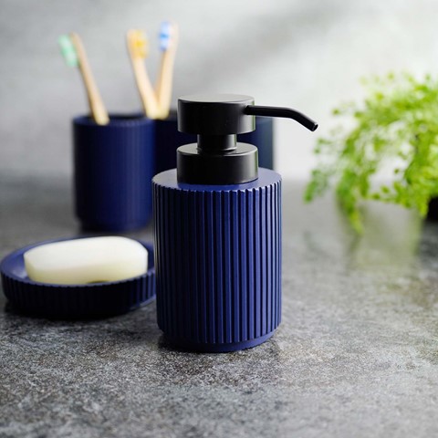 Blue Berkeley Soap Dispenser