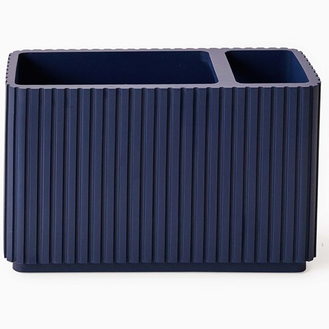 Blue Berkeley Toothbrush Tidy