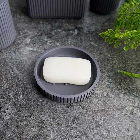 Grey Berkeley Soap Dish