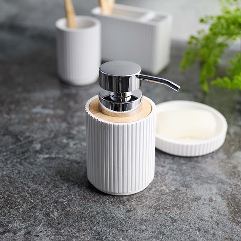White Berkeley Soap Dispenser