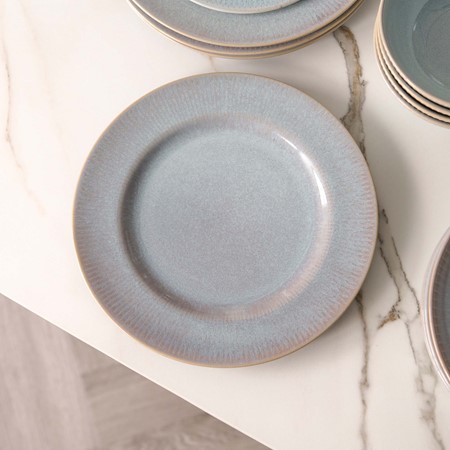 Mason Cash Reactive Linear Grey Dinner Plate primary image