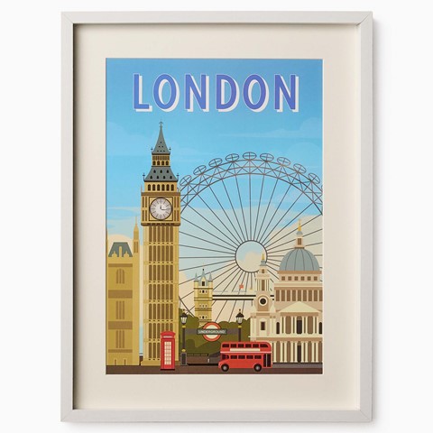 London Framed Print