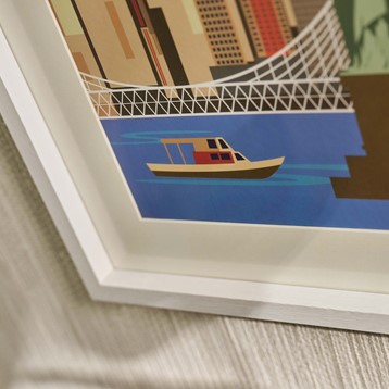 New York Framed Print Image