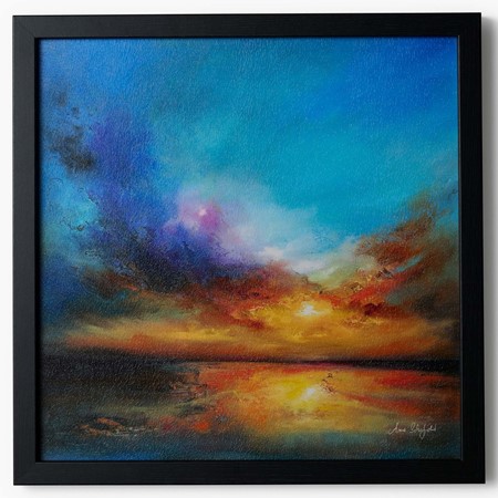 Abstract Sunset Canvas image