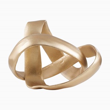 Prato Knot Gold Sculpture Image