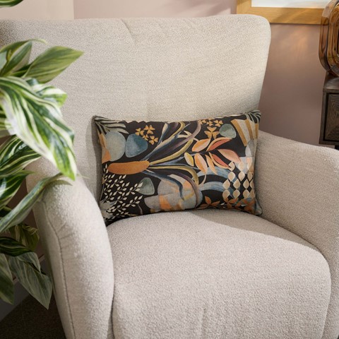 Mid Summer Printed Floral Rectangular Cushion