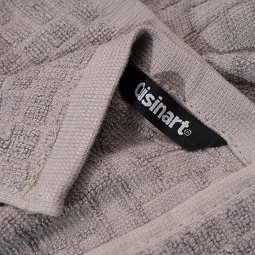 Cuisinart Set of 2 Antimicrobial Light Grey Tea Towel Image