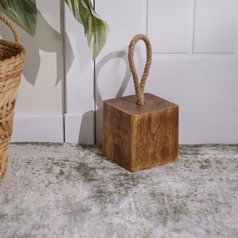 Mango Wood Doorstop
