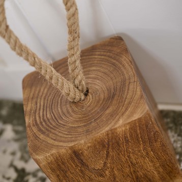 Mango Wood Doorstop Image