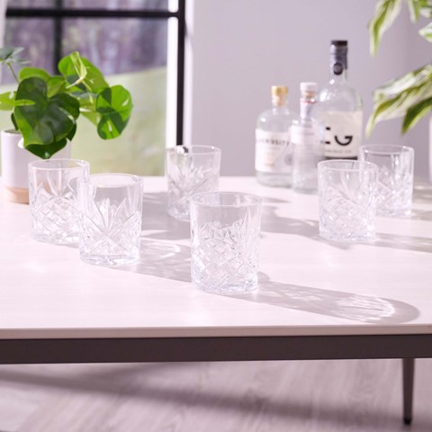 Tipperary Belvedere Whiskey Glasses Set of 6