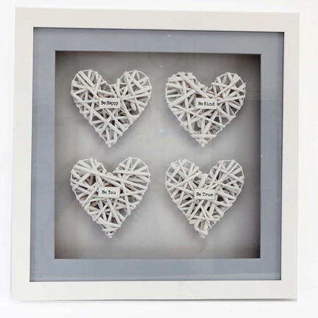 Be Kind Square Framed Art primary image