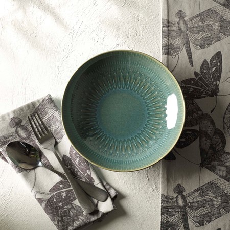 Kew Living Jewels Green Pasta Bowl primary image
