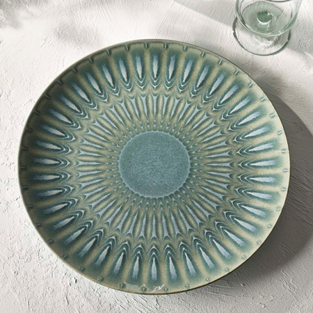 Kew Living Jewels Green Charger Plate primary image