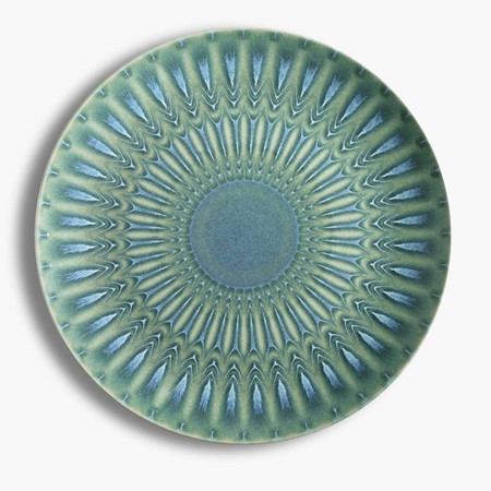 Kew Living Jewels Green Charger Plate image