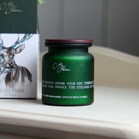 The Highlands Stag Candle