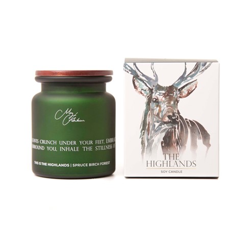 The Highlands Stag Candle