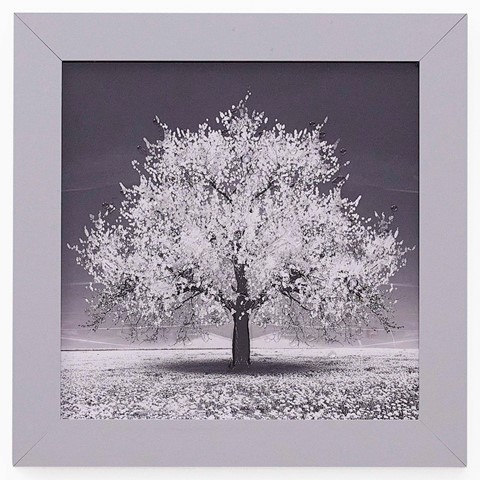 Silver Tree Liquid Art