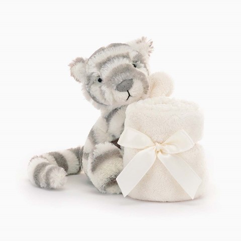 Jellycat Bashful Snow Tiger Soother