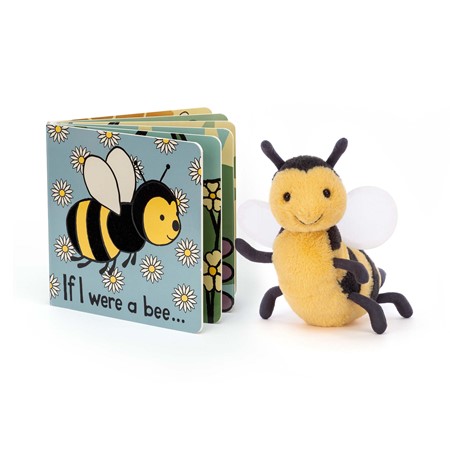 Jellycat If I Were A Bee Board Book image