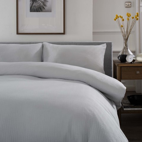 The Lyndon Company St Quentin Grey Duvet Set