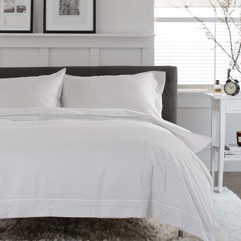 The Lyndon Company Southport Grey Duvet Set