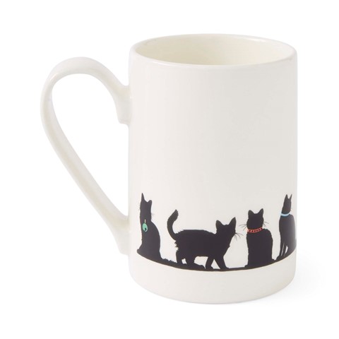 Portmeirion Cat Silhouette Friends Mug