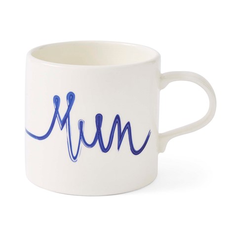 Portmeirion Blue & White Mum Mug