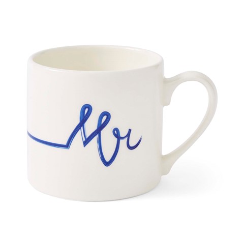 Portmeirion Blue & White Mr Mug