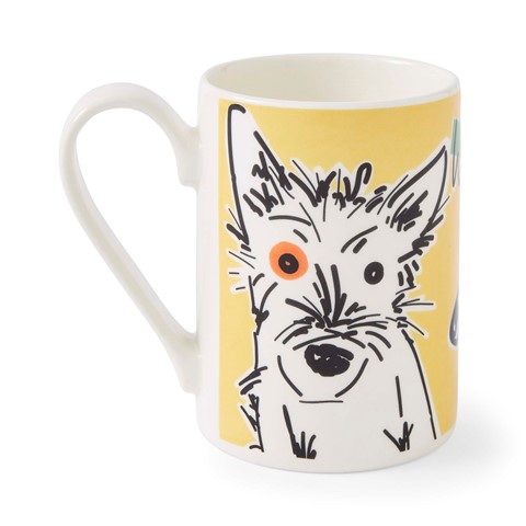 Portmeirion Yellow Dogs Mug