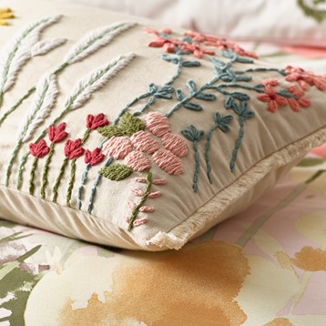 Countryside Floral Cushion Image